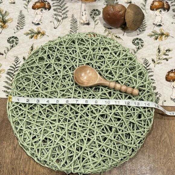 Set 8 SIGRID OLSEN Placemats Green 15” Cottagecore - Picture 7 of 8